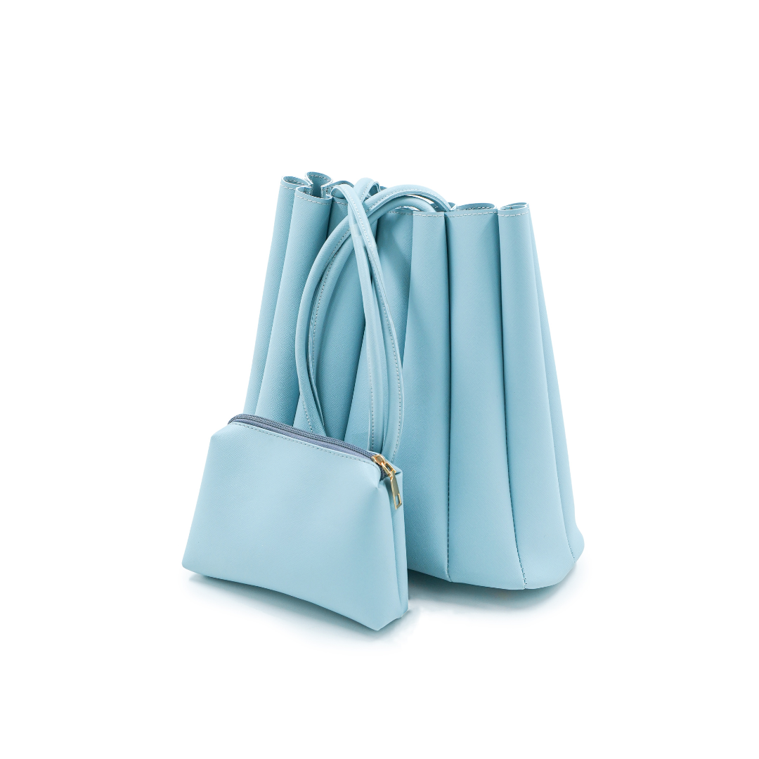 Elegance Tote - Ice Blue