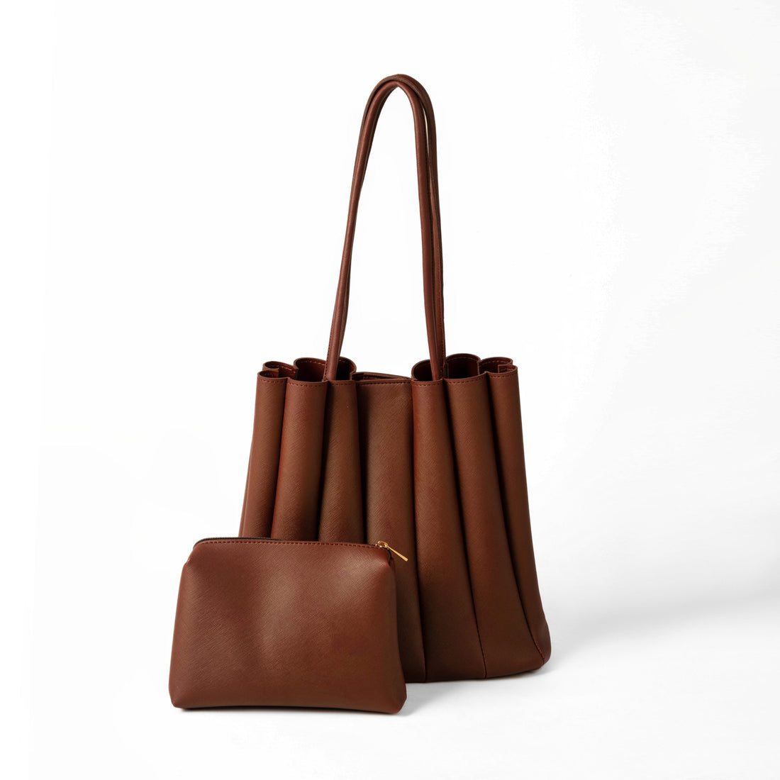 Elegance Tote - Brown