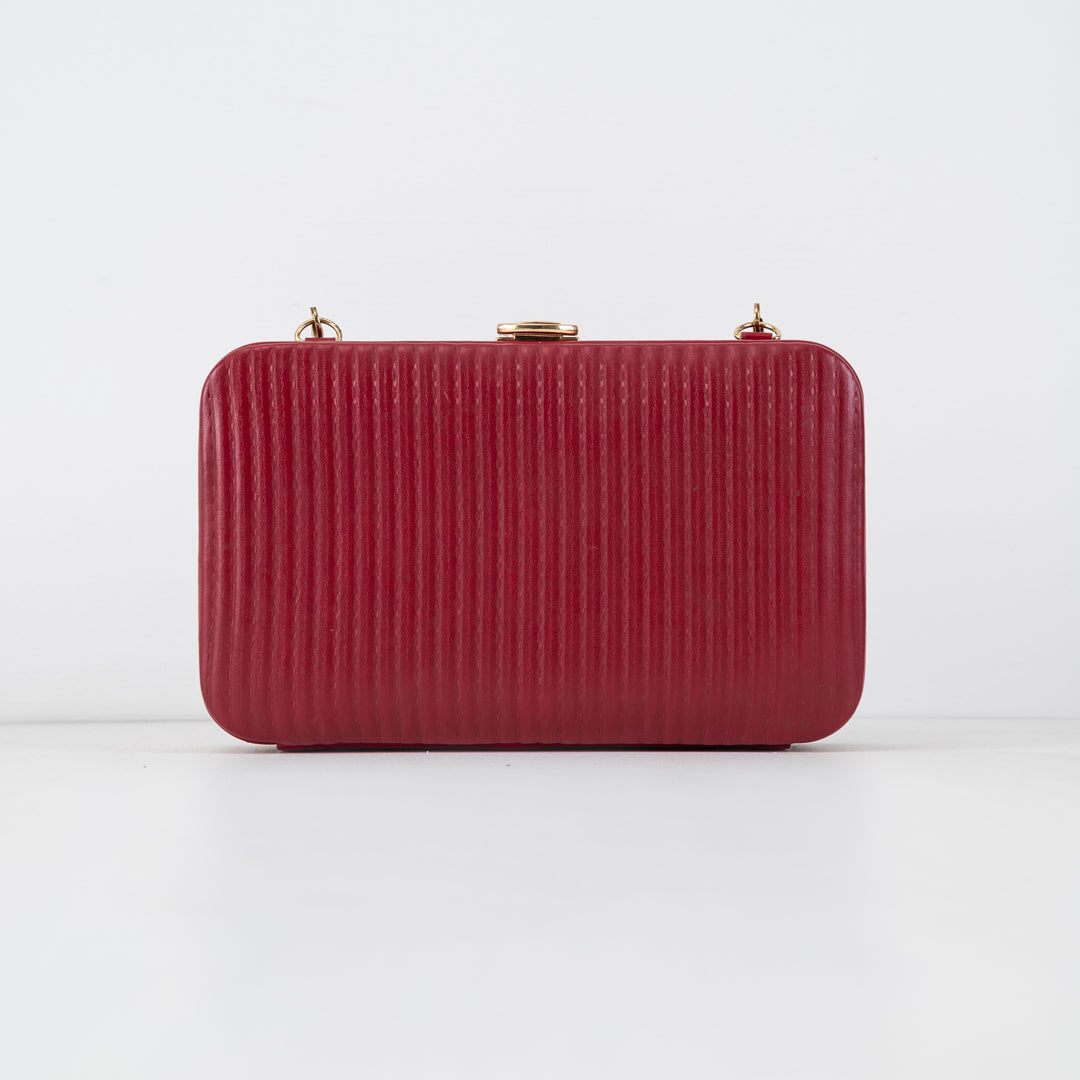 Designer Dreams Clutch - Maroon