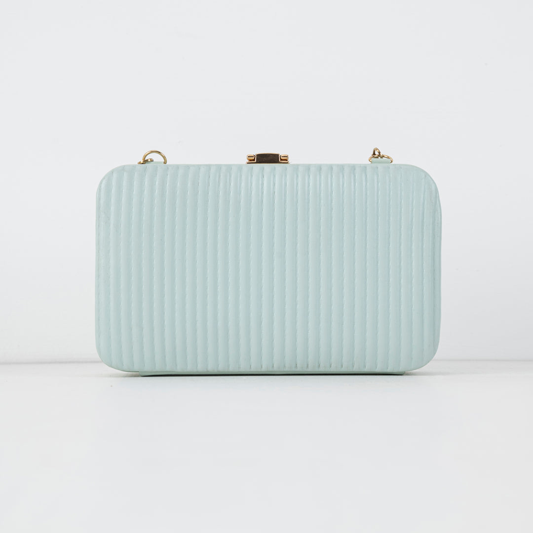 Designer Dreams Clutch - Ice Blue