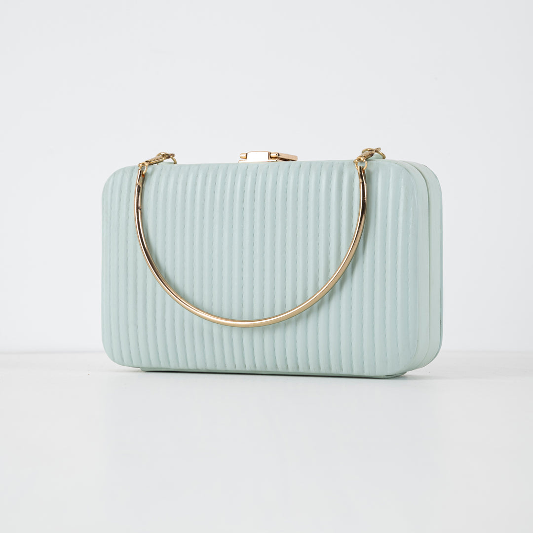 Designer Dreams Clutch - Ice Blue