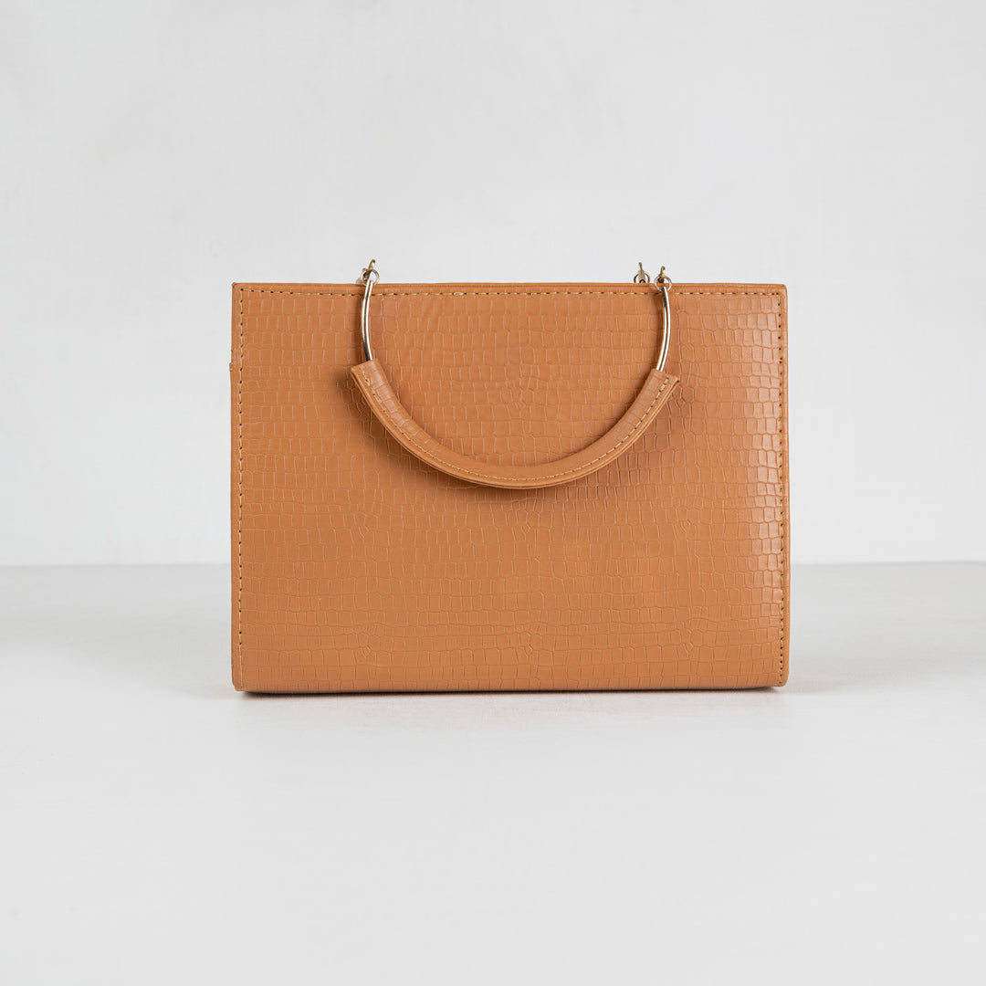 Lotus Bag  - Mustard