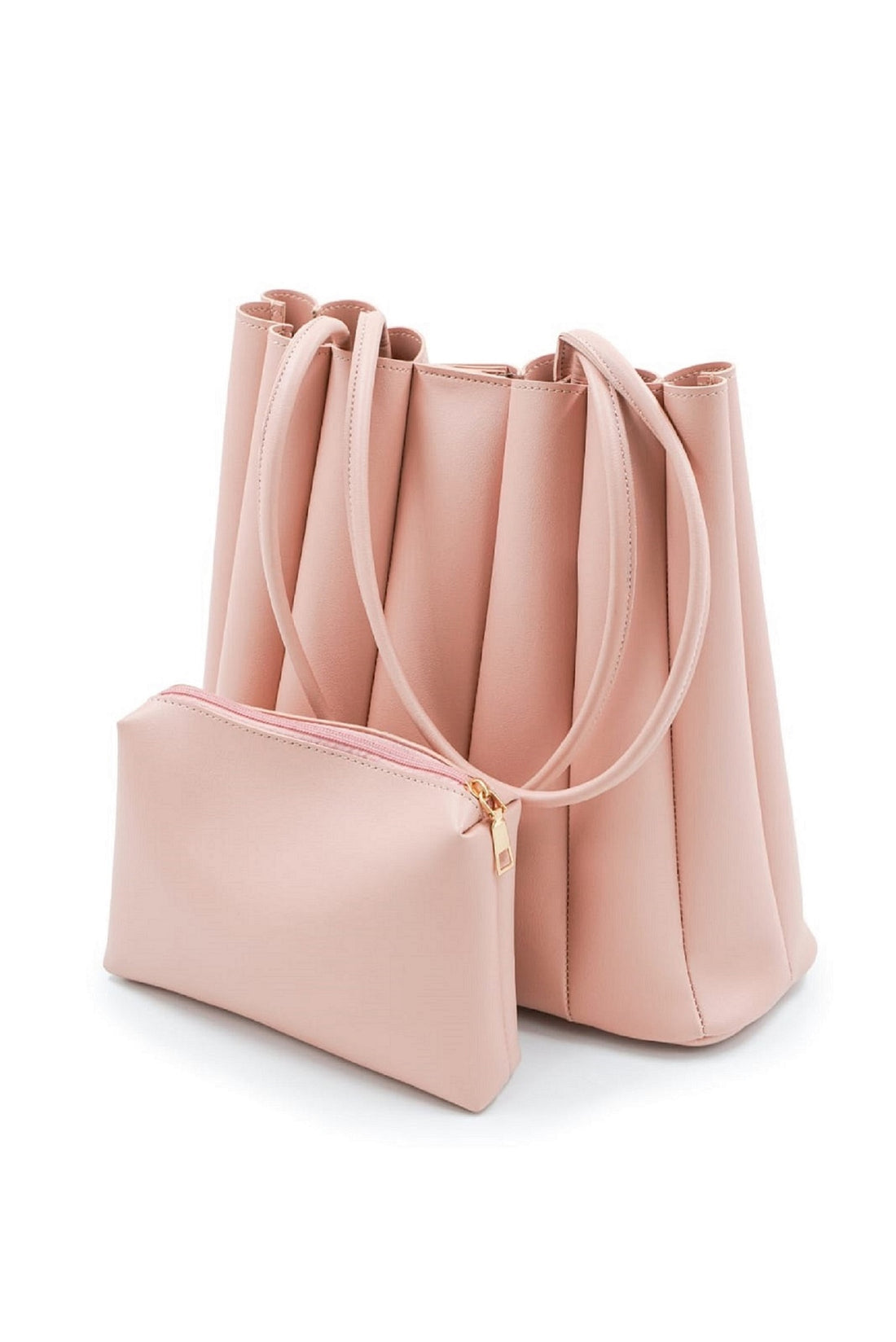 Elegance Tote - Salmon Pink